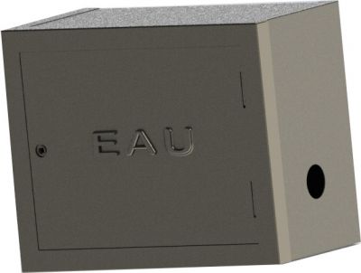 PORTE DE COMPTEUR D'EAU EN COFFRET